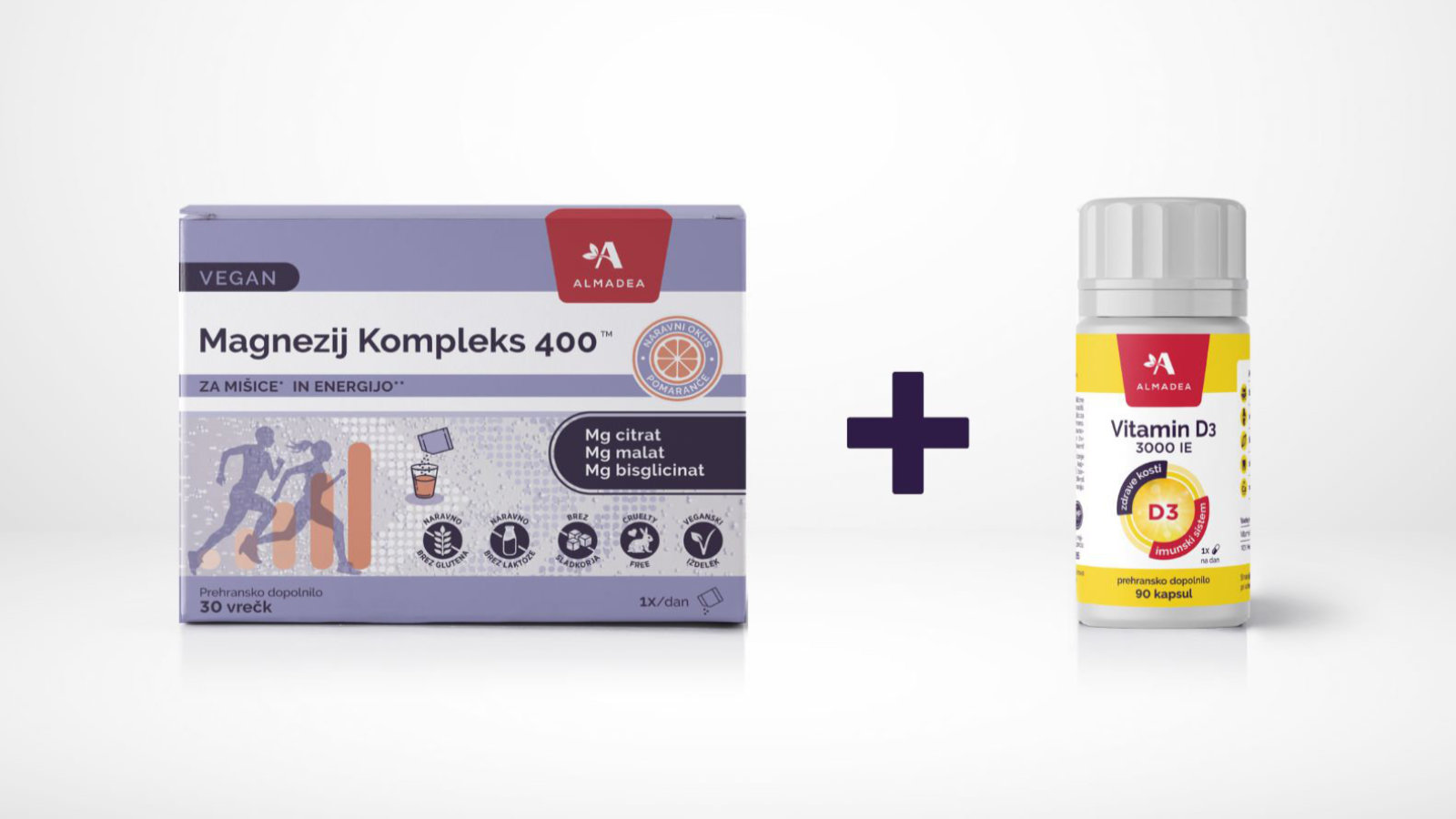 Magnezij in Vitamin D – kombinacija za mišično moč in zmanjšanje vnetij.